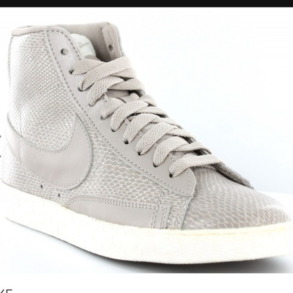 Nike Blazer high top sneaker Shoes Snakeskin